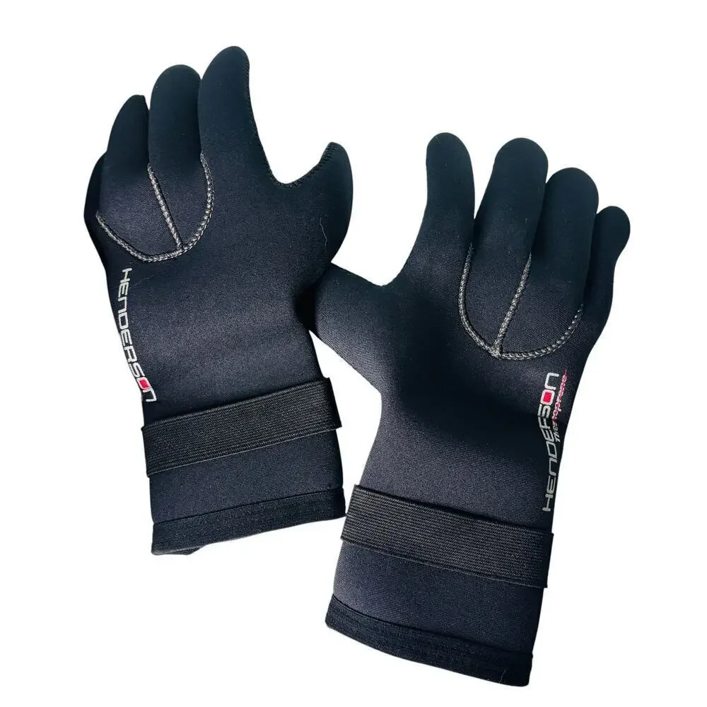 Henderson Thermoprene Scuba Gloves 5mm Black Size Medium